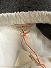 Skies Are Blue 100% Polyester Solid Ivory Shorts Size XS - photo 3