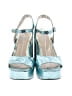 Kenneth Cole REACTION Blue Heels Size 6 1/2 - photo 2