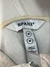 SPANX Solid Ivory Zip Up Hoodie Size M - photo 6