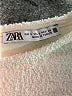 Zara Solid Ivory Casual Dress Size S - photo 7