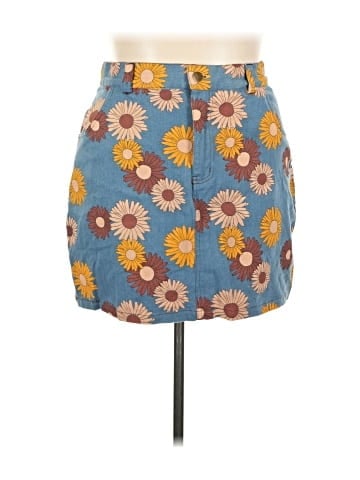 Unique Vintage Denim Skirt (view 1)