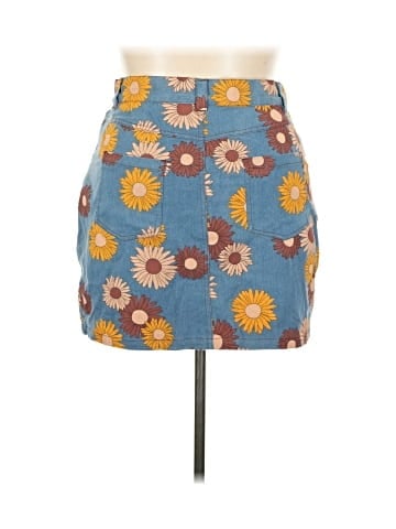 Unique Vintage Denim Skirt (view 2)