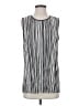Vince Camuto 100% Polyester Silver Sleeveless T-Shirt Size S - photo 1