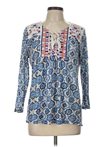 Lucky Brand 3/4 Sleeve Blouse (view 1)