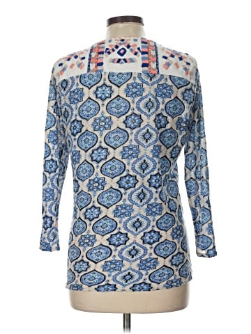 Lucky Brand 3/4 Sleeve Blouse (view 2)