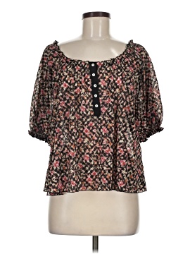 Free People Short Sleeve Blouse