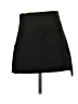 Zara Solid Black Casual Skirt Size S - photo 1