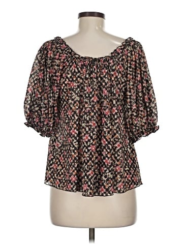Free People Short Sleeve Blouse (view 2)
