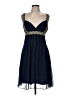 Boston Proper 100% Polyester Blue Cocktail Dress Size 8 - photo 1