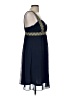 Boston Proper 100% Polyester Blue Cocktail Dress Size 8 - photo 4
