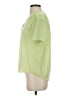Alfani 100% Polyester Green Short Sleeve Blouse Size S - photo 5