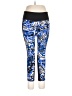 rise Graphic Blue Active Pants Size L - photo 1