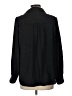 Banana Republic 100% Polyester Black Long Sleeve Blouse Size L - photo 2