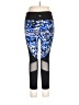 rise Graphic Blue Active Pants Size L - photo 2