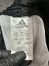 Adidas 100% Polyester Stripes Silver Athletic Shorts Size M - photo 3