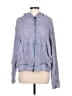 BDG Graphic Blue Track Jacket Size M - photo 1