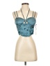 Japna 100% Polyester Teal Tank Top Size S - photo 1