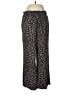 One By Chapter One Print Black Casual Pants Size M - photo 1