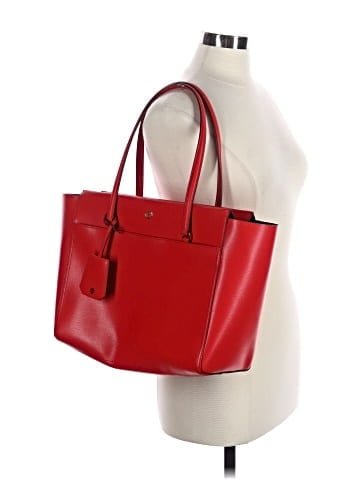 Tory Burch Leather Tote (view 2)