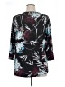Avenue Black 3/4 Sleeve Blouse Size 14 - 16 Plus - photo 2