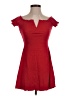 Majorelle Solid Red Cocktail Dress Size S - photo 1