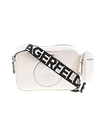 Karl Lagerfeld Paris Leather Crossbody Bag (view 1)