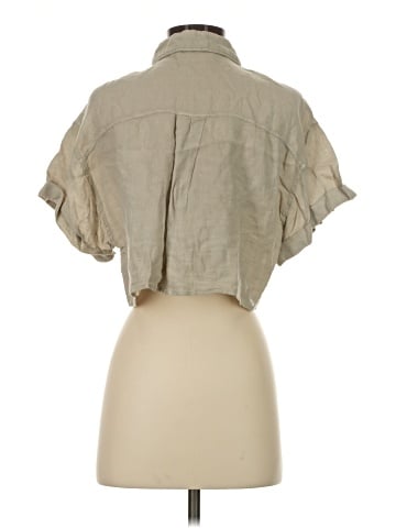 Zara Short Sleeve Button-Down Shirt (view 2)