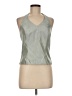 David's Bridal Silver Sleeveless Blouse Size 6 - photo 1