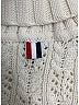 Thom Browne 100% Wool Ivory Wool Pullover Sweater Size EU (IT) 42 / US 6 - photo 9