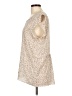Everleigh 100% Polyester Tan Sleeveless Blouse Size L - photo 5