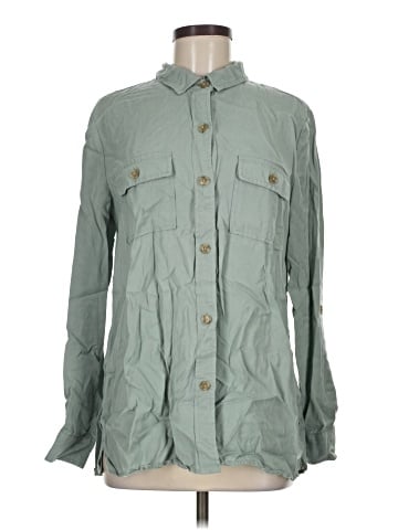 Charter Club Long Sleeve Button-Down Shirt (view 1)