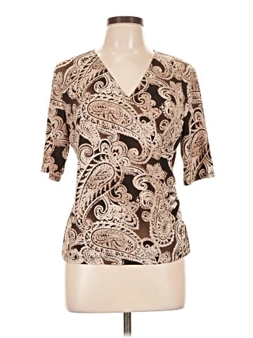 Jones & Co Short Sleeve Blouse (view 1)