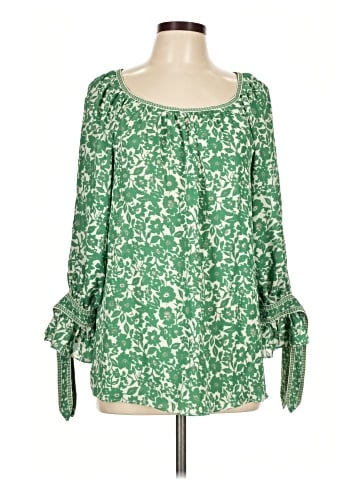 Max Studio 3/4 Sleeve Blouse (view 1)