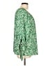 Max Studio 100% Polyester Green 3/4 Sleeve Blouse Size L - photo 4