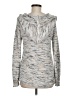 Eddie Bauer Metallic Silver Pullover Sweater Size M - photo 2