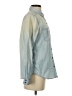 Express Outlet 100% Cotton Blue Long Sleeve Button-Down Shirt Size S - photo 4