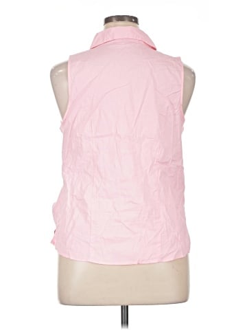 Nine West Sleeveless Button-Down Shirt (view 2)