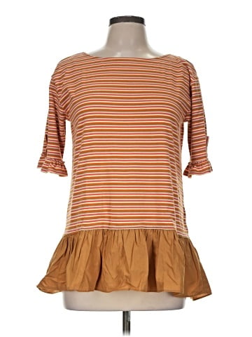 Maeve by Anthropologie 3/4 Sleeve T-Shirt (view 1)