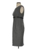 Calvin Klein Solid Gray Cocktail Dress Size S (estimated) - photo 5