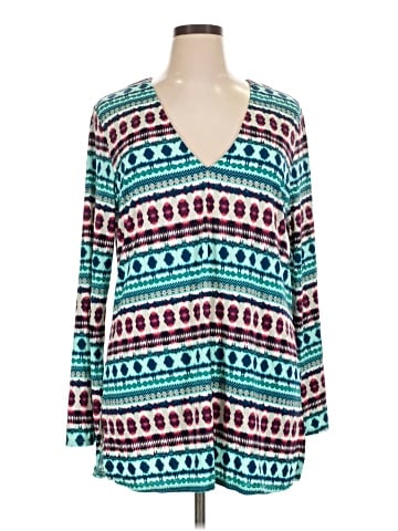 La Blanca Long Sleeve Blouse (view 1)