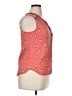 ModCloth 100% Rayon Orange Sleeveless Blouse Size XL - photo 4