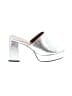 ASOS Metallic Silver Heels Size EU 37 - photo 1