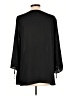 Everleigh 100% Polyester Black 3/4 Sleeve Blouse Size L - photo 2