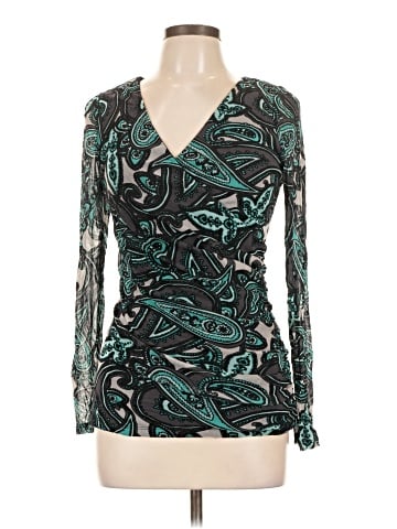 INC International Concepts Long Sleeve Blouse (view 1)