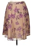 Jaclyn Smith 100% Polyester Floral Tan Casual Skirt Size XL - photo 1
