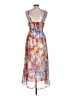 She's Cool 100% Polyester Floral Pink Cocktail Dress Size L - photo 2
