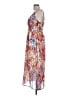 She's Cool 100% Polyester Floral Pink Cocktail Dress Size L - photo 5