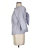 Maje Stripes Blue 3/4 Sleeve Top Size Sm (1) - photo 5
