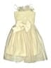 Assorted Brands 100% Polyester Yellow Ivory Dress Size 8 - photo 2