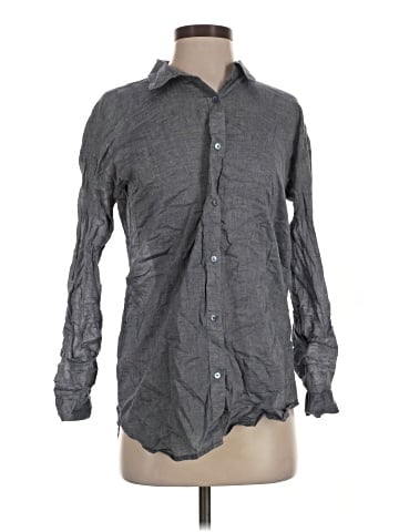 Eileen Fisher Long Sleeve Button-Down Shirt (view 1)